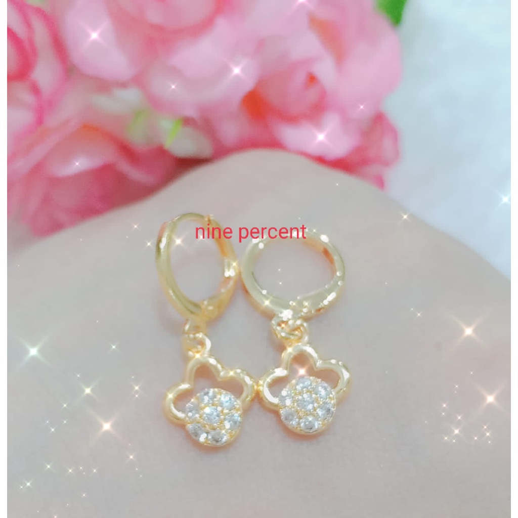 Anting gold xuping permata bintang 24k