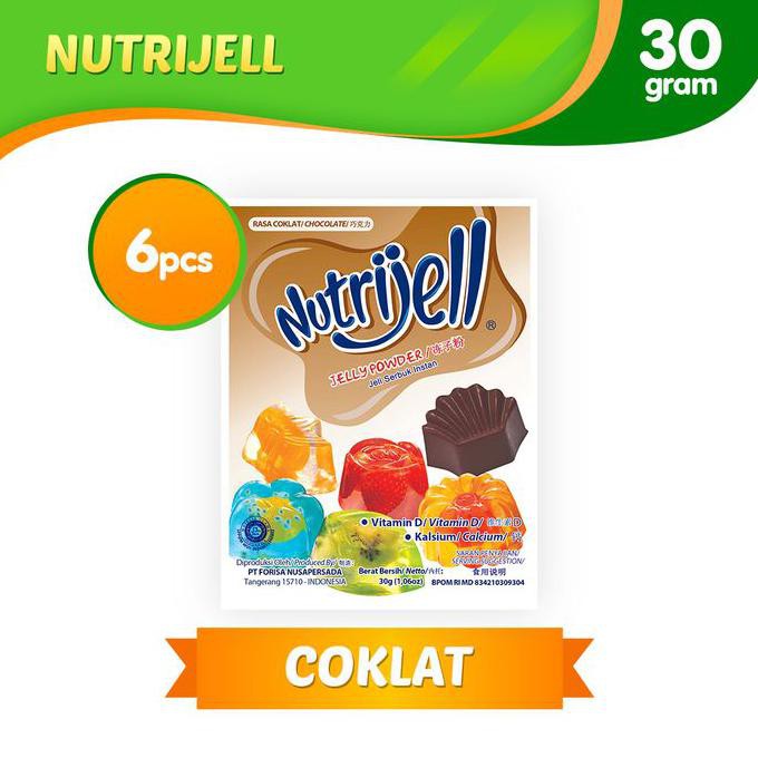 

Nutrijell Coklat 6 pcs BERMUTU Kode 409