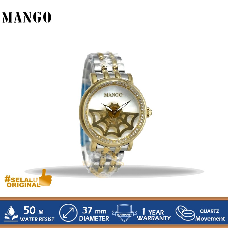 Jam Tangan Ladies MANGO MA1002L-80TK Original Murah