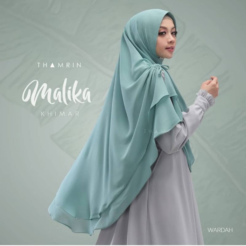 Jilbab Khimar Dua Layer Serut Jilbab Instan Khimar Malika Hijab Cerutti Dua Layer Hijab Original