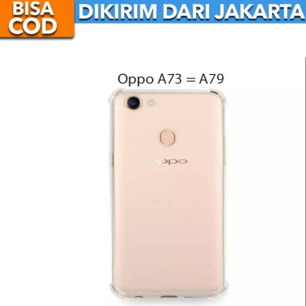 Casing Oppo A73 / A79 Anti Crack SoftCase