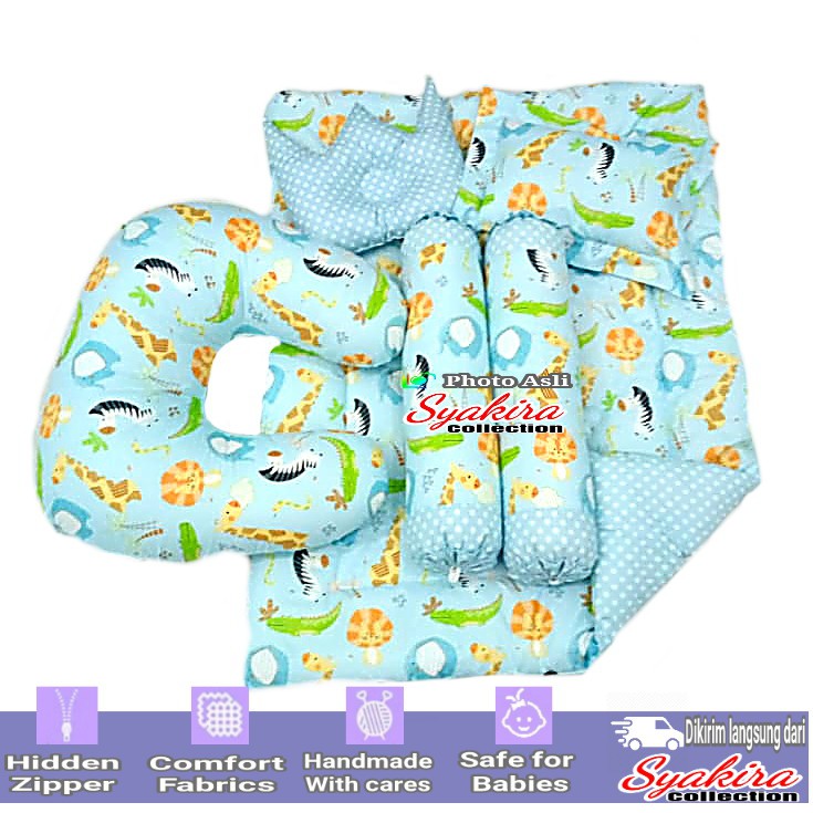 Bed cover set baby+bantal menyusui motif Bergambar Terbaru part 09