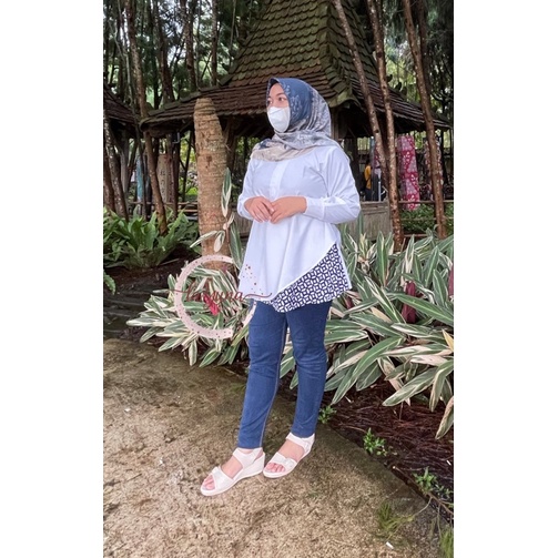 BAJU WANITA/ATASAN WANITA/BATIK WANITA/BAHAN PREMIUM KATUN TOYOBO