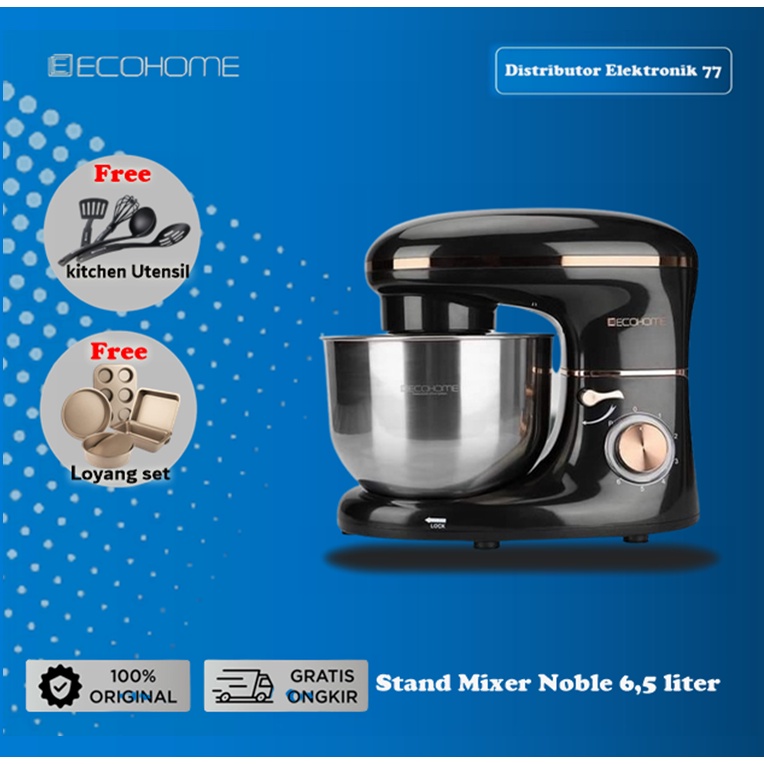 Jual ECOHOME STAND MIXER 6,5 Liter Shopee Indonesia