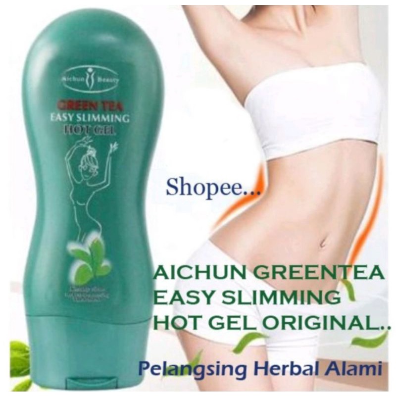 Aichun Slimming Hot Gel Greentea