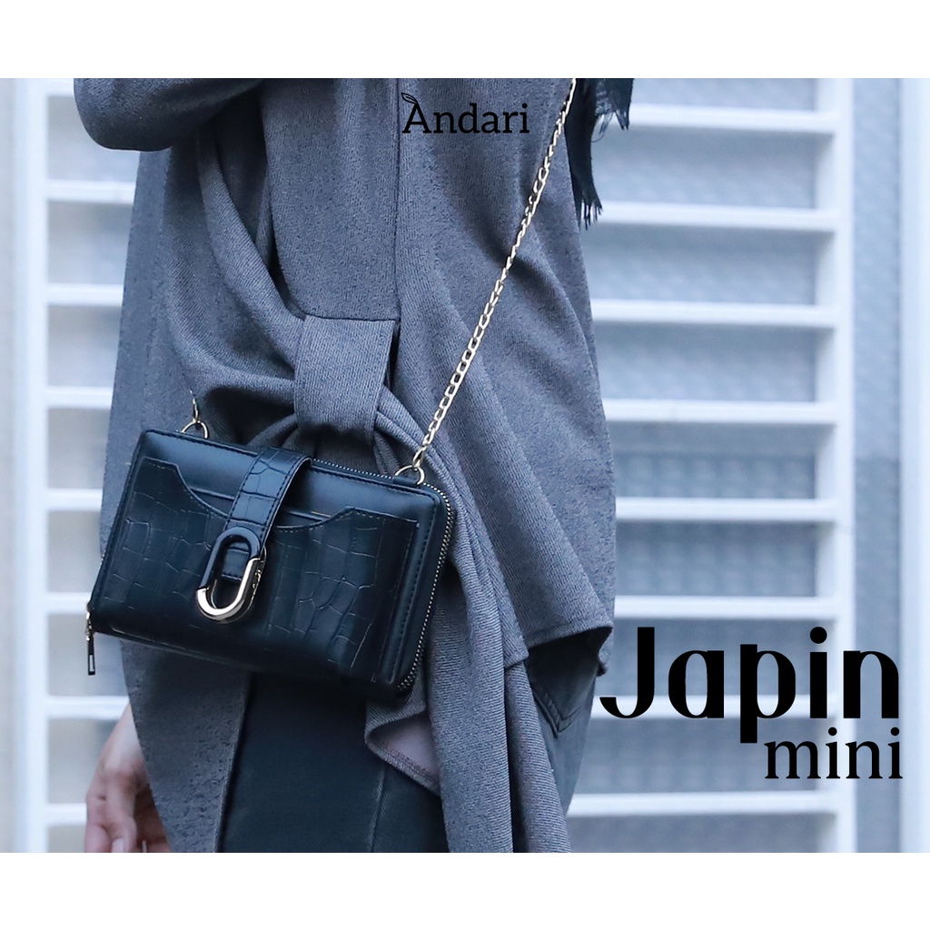 Sling Bag Wanita Motif Croco Terbaru &amp; Murah JAPIN Bag by ANDARI