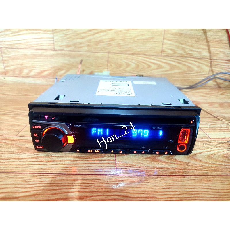 Head unit tape mobil single din Kenwood