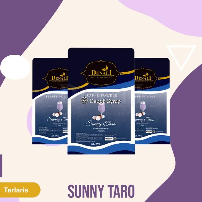 

~^~^~^] Denali Powder Sunny Taro 800 gr | Bubuk Minuman Rasa Sunny Taro 800g