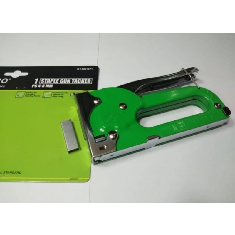 Tekiro staple gun tacker 4-8mm staples tembak gun taker stapler