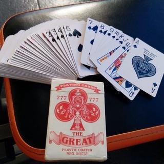 The Great Kartu Remi Red Blue Plastic Coated Card Solitaire Magician GROSIR PRAKARYA MALANG PRODUCT Game Games Main Jaga Malam Ronda Bapak Main Permainan Mainan Play Playing Entertainment Murah Tablekan Cafe Hiburan High Quality