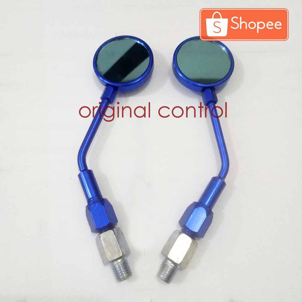 Spion bulat kecil spion keropi Biru Doker UNIVERSAL