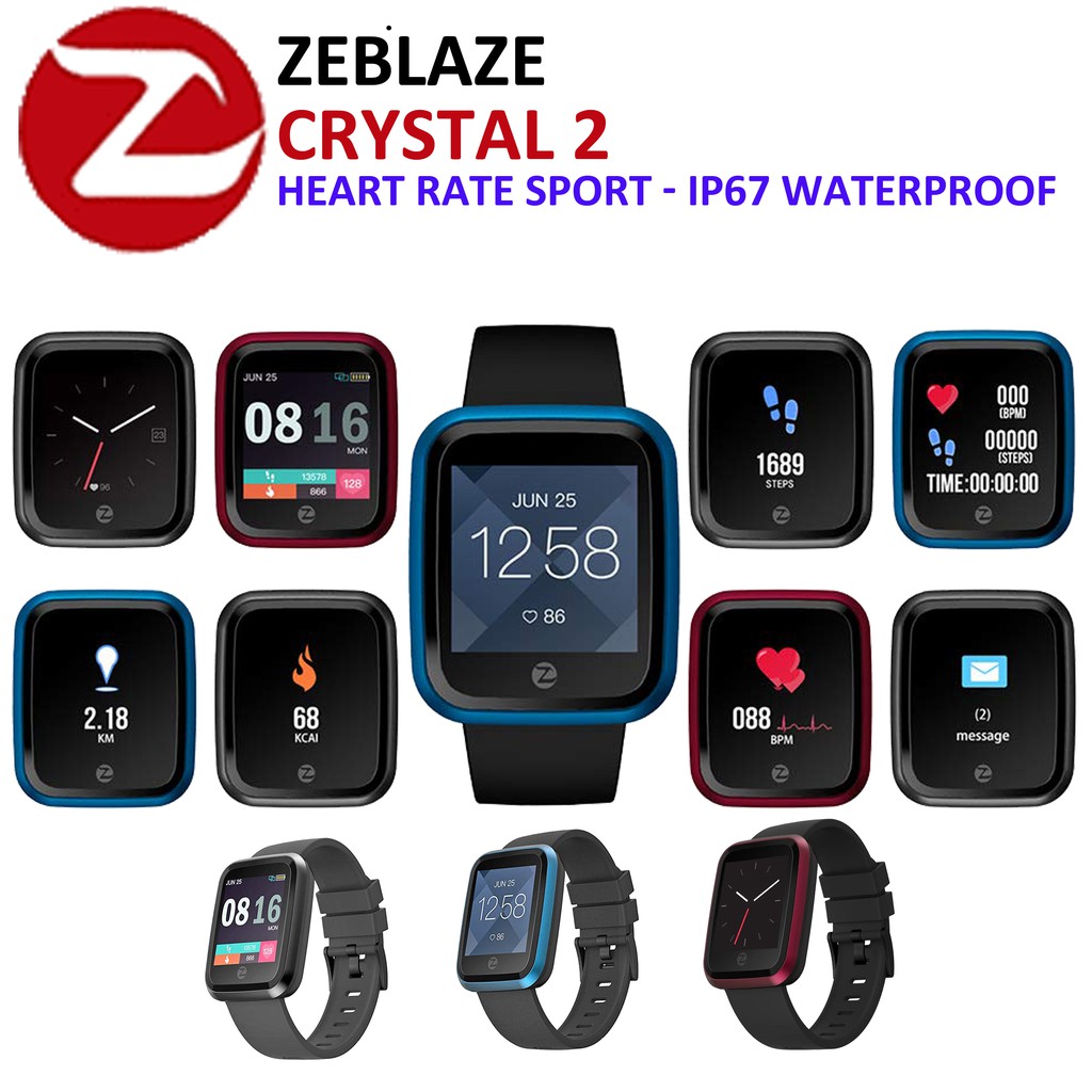 smartwatch zeblaze crystal 2