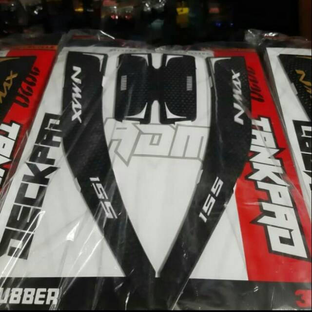 Stiker timbul tankpad karet 3D Yamaha all new nmax 2020-2022