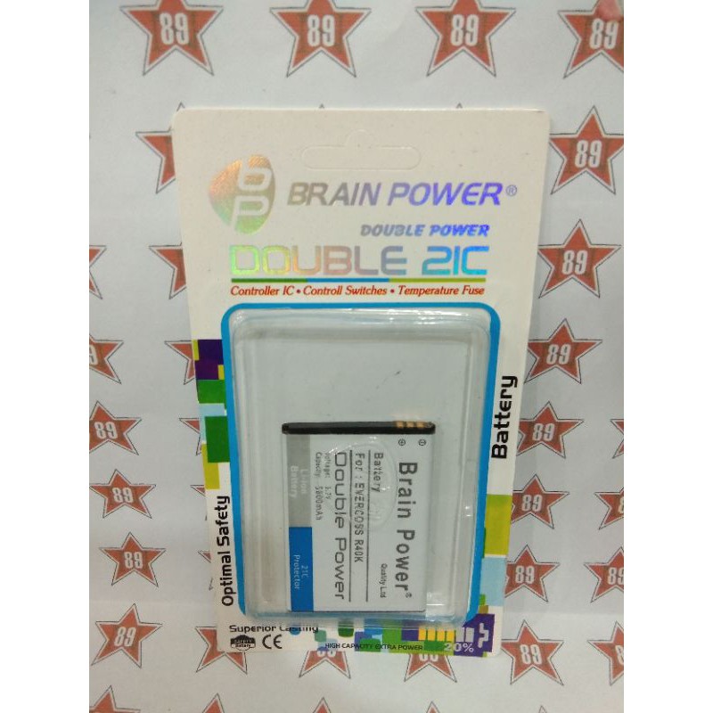 Battery batre Evercross R40K Brain power