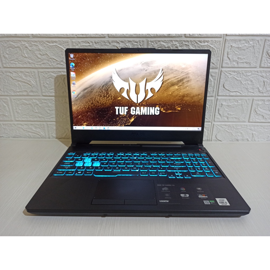Asus ROG TUF Gaming FX506LI Core i5-10300H VGA Nvidia GTX1650Ti SSD Laptop Second Gaming Bekas GTX 1650Ti Gen10 Gen 10