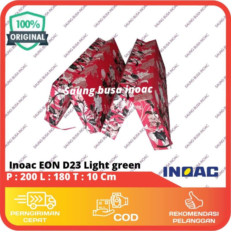 Kasur  Lipat Inoac no.1 ukuran 200 x 180 x 10 cm