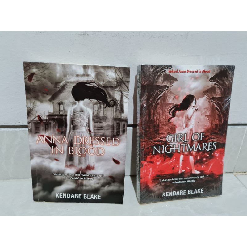 Anna Dressed in Blood, Girl of Nightmares - Kendare Blake