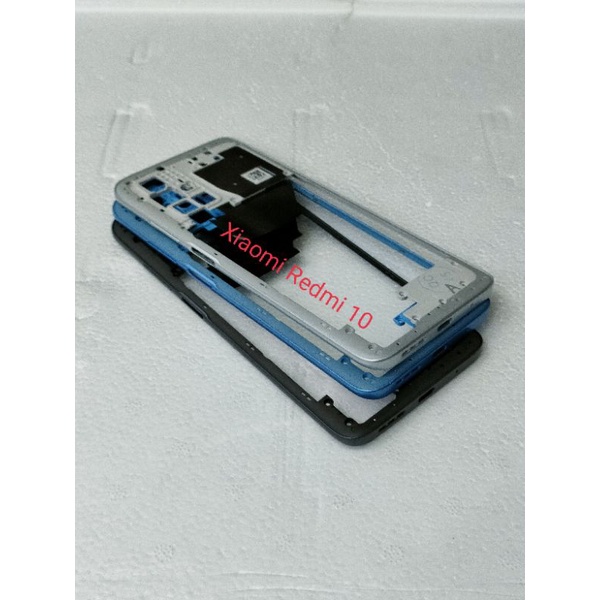 Xiaomi Redmi 10 Bezel Tutup Mesin Tulang Samping