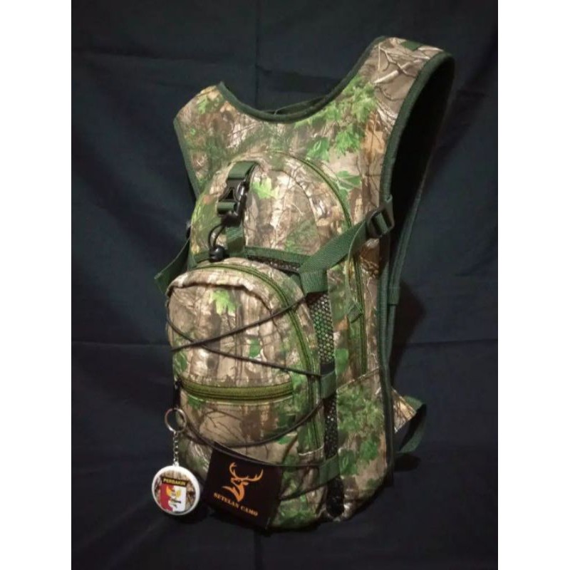 tas camo hidro motif realtree bonus gantungan kunci PERBAKIN