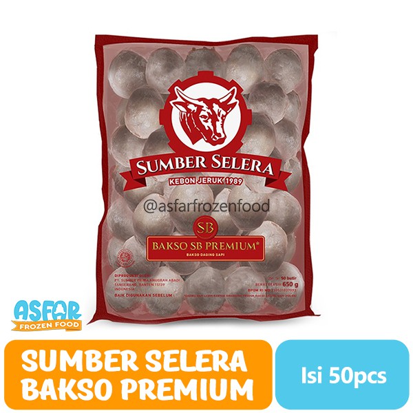 

Sumber Selera Bakso SB PREMIUM - Isi 50 pcs