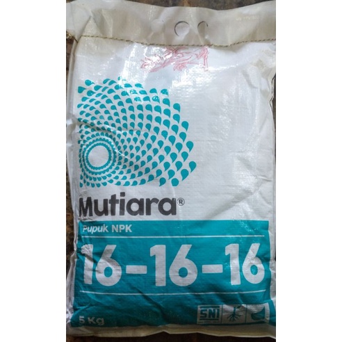 PUPUK NPK MUTIARA 16 16 16 5 KG