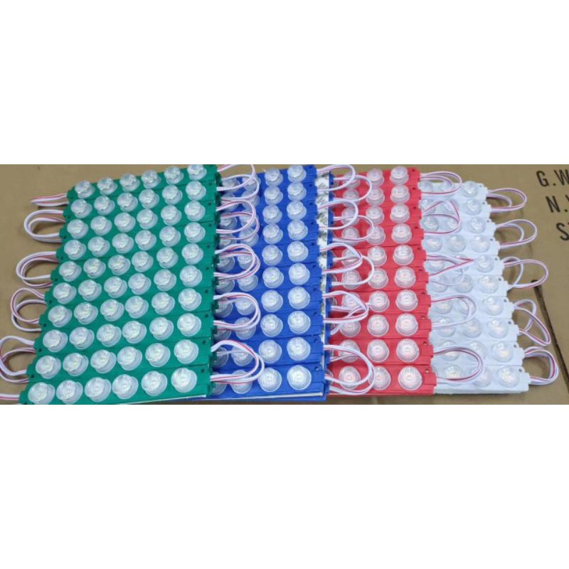 Lampu LED Modul LENSA 6 Mata Panjang 12V SMD 3030 TERBAIK