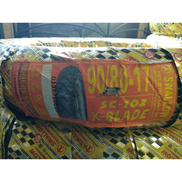 Ban Swallow Tubeless 90 80-17 bagus