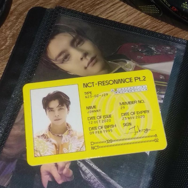id card johnny departure