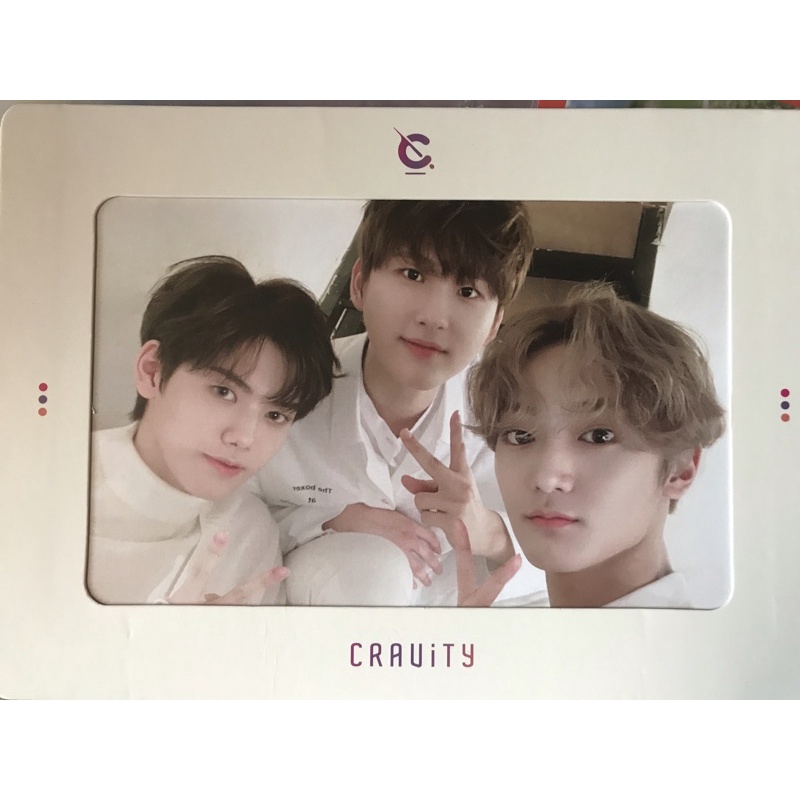 SSQ FRAME S1 WOOBIN MINHEE TAEYOUNG CRAVITY