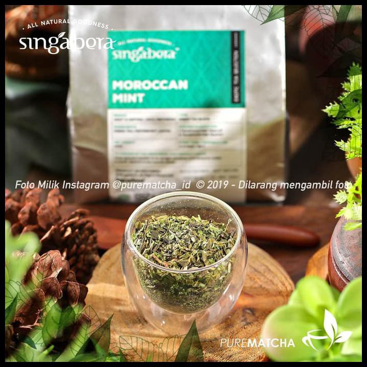 

Singabera - Moroccan Mint 10Gr Sample Greentea Peppermint Premium Tea