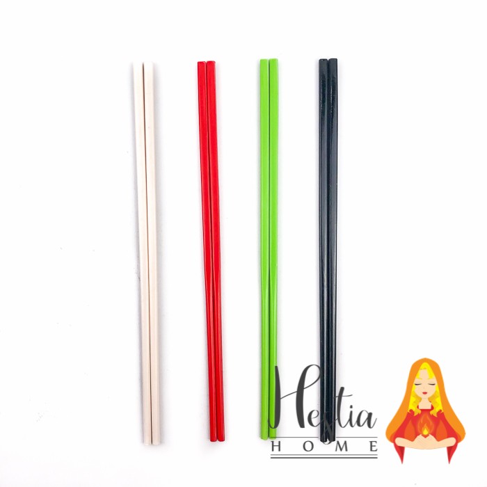 Sumpit Melamin Motif Polos Ulir Sumpit Mie Melamine Chopstick