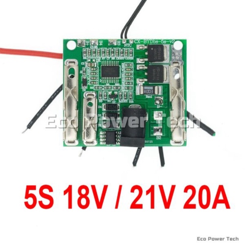 Dijual Modul PCB BMS 5S 20A 18V 18 Volt 18650 Baterai Pack Lithium Li-ion Chip Proteksi Pelindung Ba