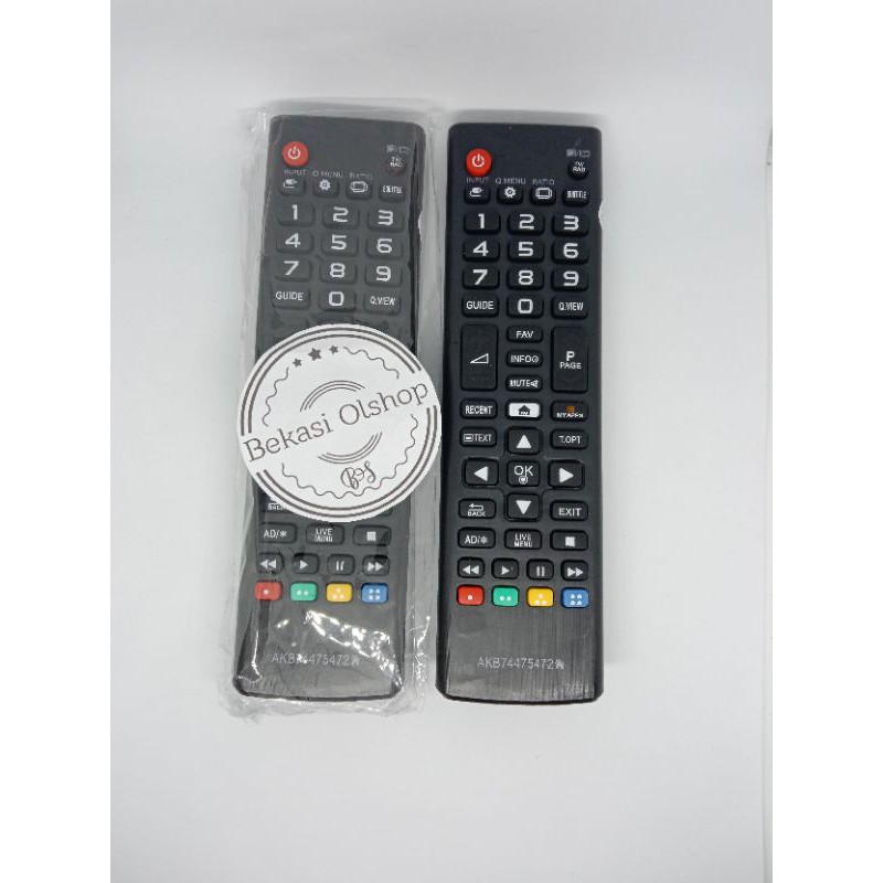 Remot Remote Tv LG LCD - LED / Remote LG AKB74475472 / 5733