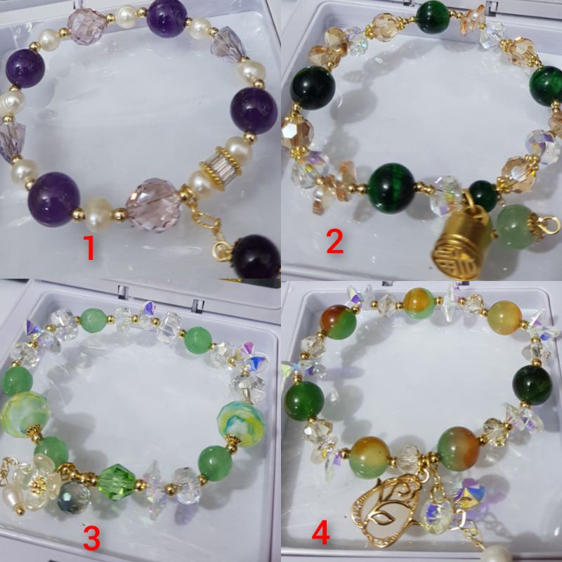 Gelang Batu Kristal Giok GK0101