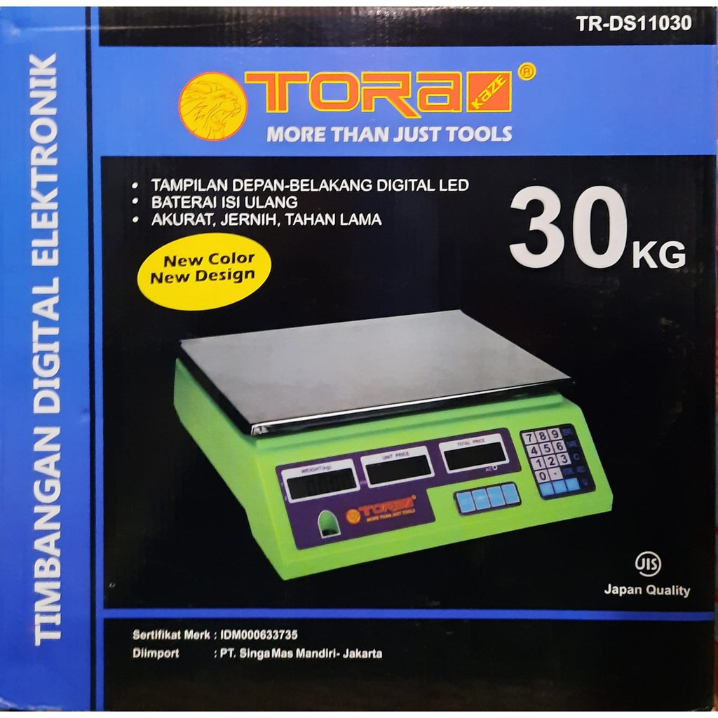 Timbangan Digital Tora 30kg