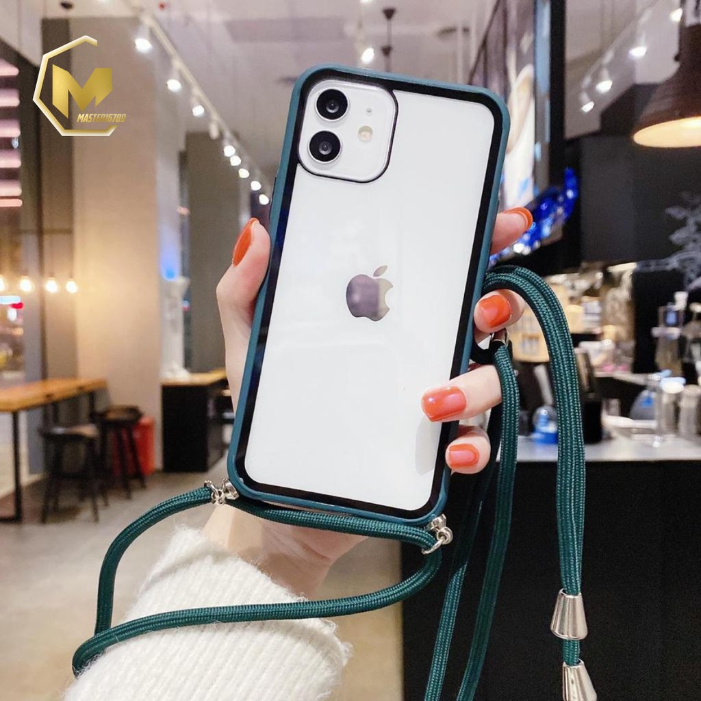 SOFTCASE SLINGCASE LANYARD TALI AURORA OPPO A52 A92 A5 A9 A53 A8 A31 2020 A74 A12 A11K A5S A15 2020 MA418