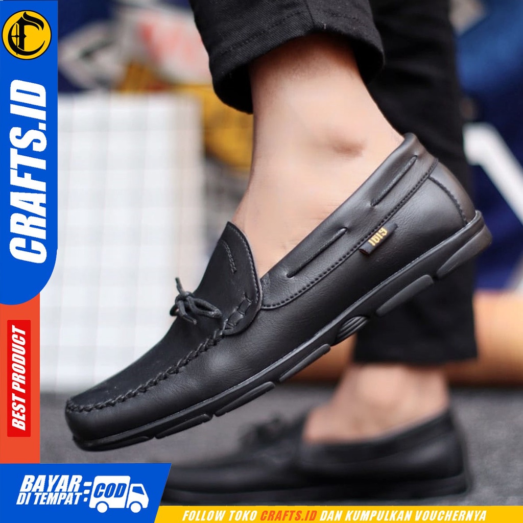 CRAFTS Lofga - Sepatu Formal Pria Pantofel Oxford