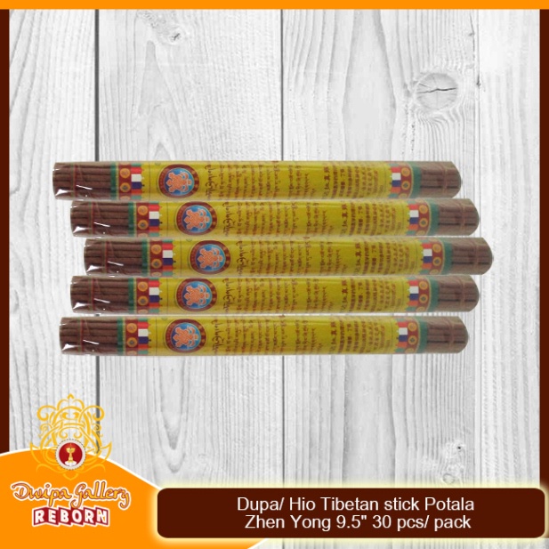 Dupa/ Hio Tibetan stick Potala Zhen Yong 9.5&quot; 30 pcs/ pack