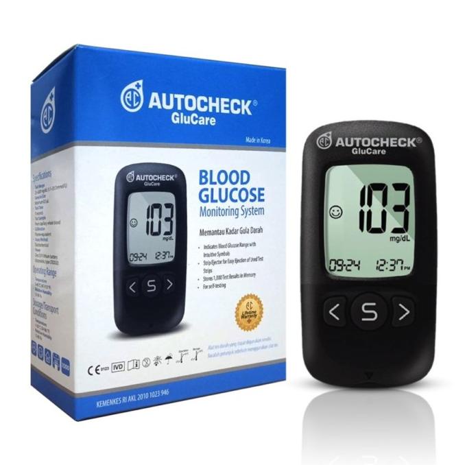 AUTOCHECK | Alat Cek Gula Darah Autocheck Glucare | Alat Cek Diabetes SALE