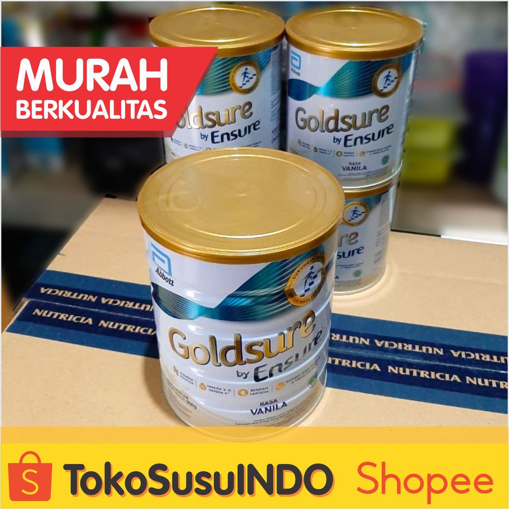 Goldsure Vanila 900 gr Goldsure by Ensure Susu Nutrisi Dewasa