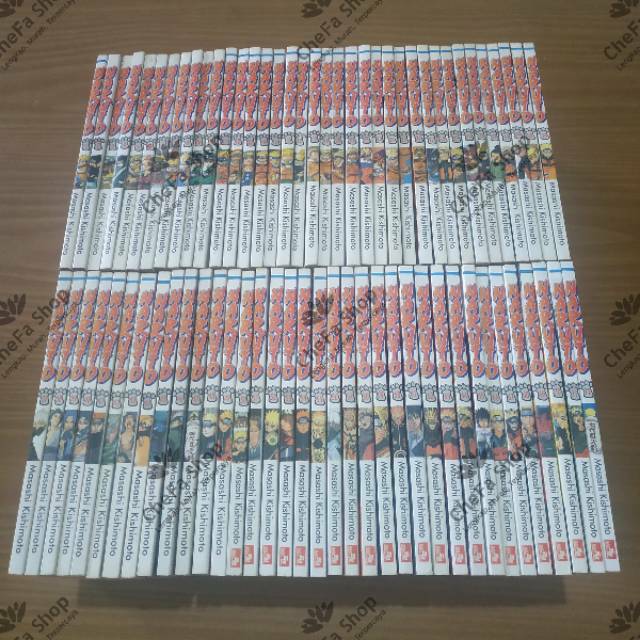 Komik Naruto 01-72 Lengkap Fullset Tamat