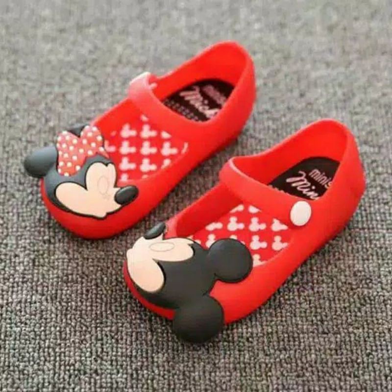 SEPATU JELLY MICKEY MINNIE