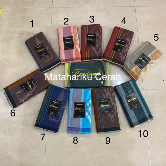 Sarung cendana benang 7000 Bali lilin