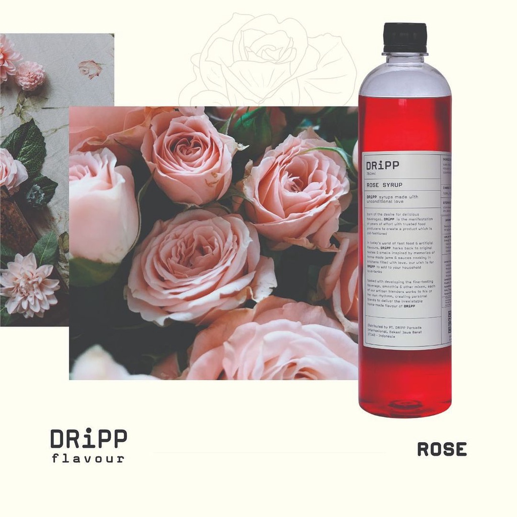 

DRiPP Rose Syruo 760ml