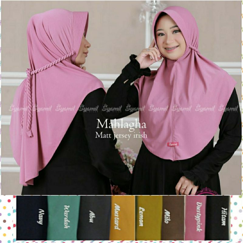 Hijab Instan Tali Tambang ORI Syamil