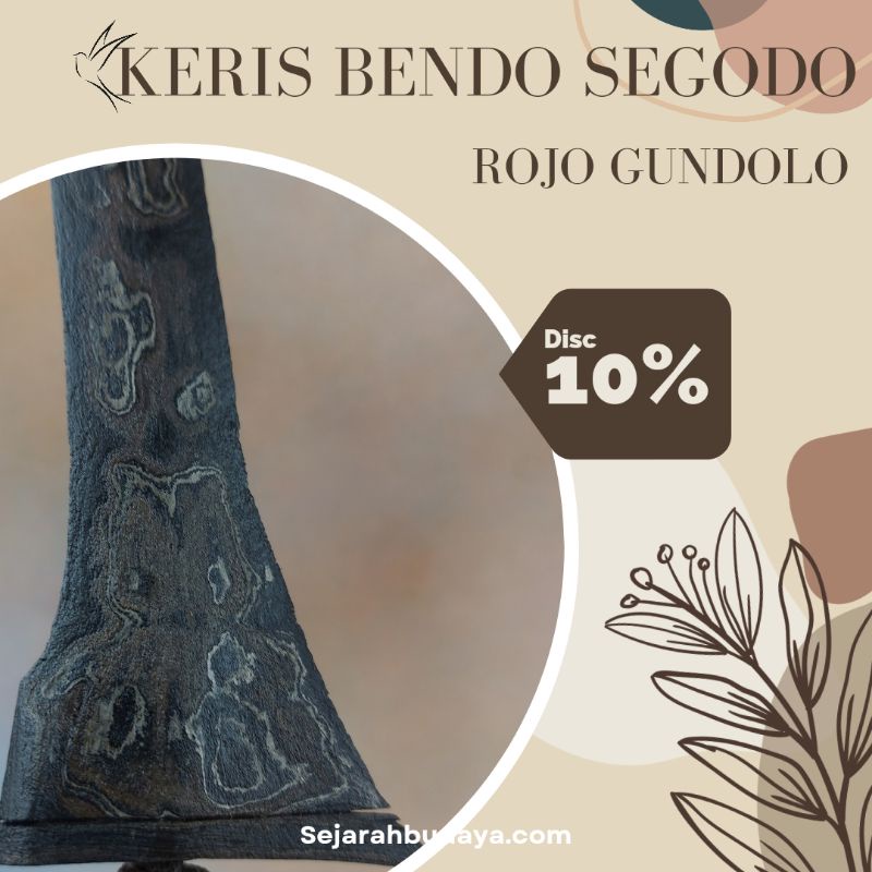 Keris Bendo Segodo Rojo Gundolo