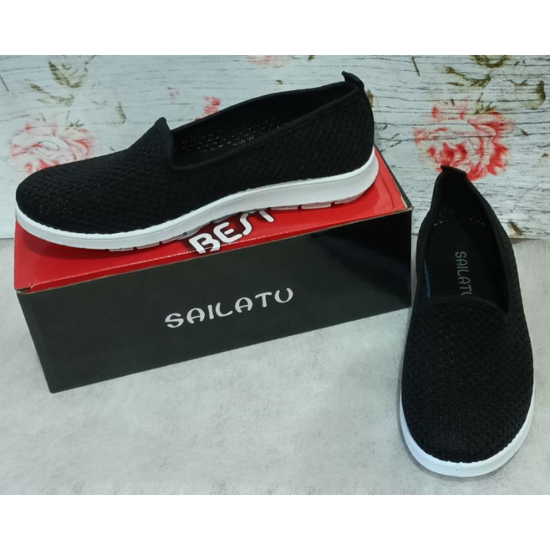 ( SAILATU S3510 ) Sepatu Slip On Wanita