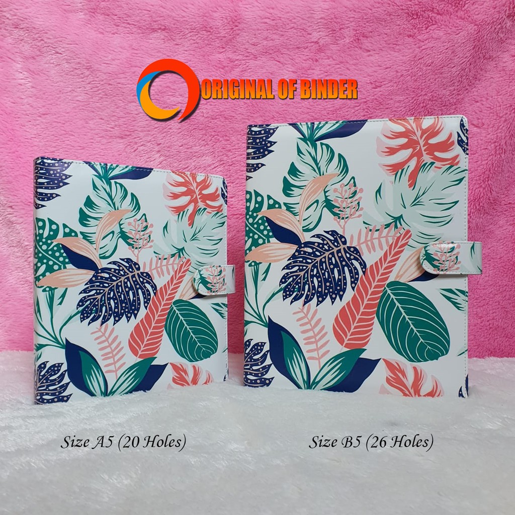 

BINDER PRINTING MOTIP LEAF A5 DAN B5