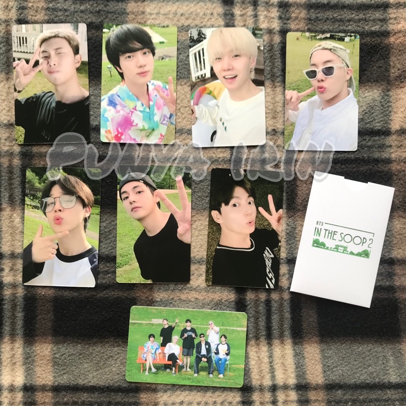 Photocard BTS In The Soop 2 ITS 2 Official Taehyung jhope
