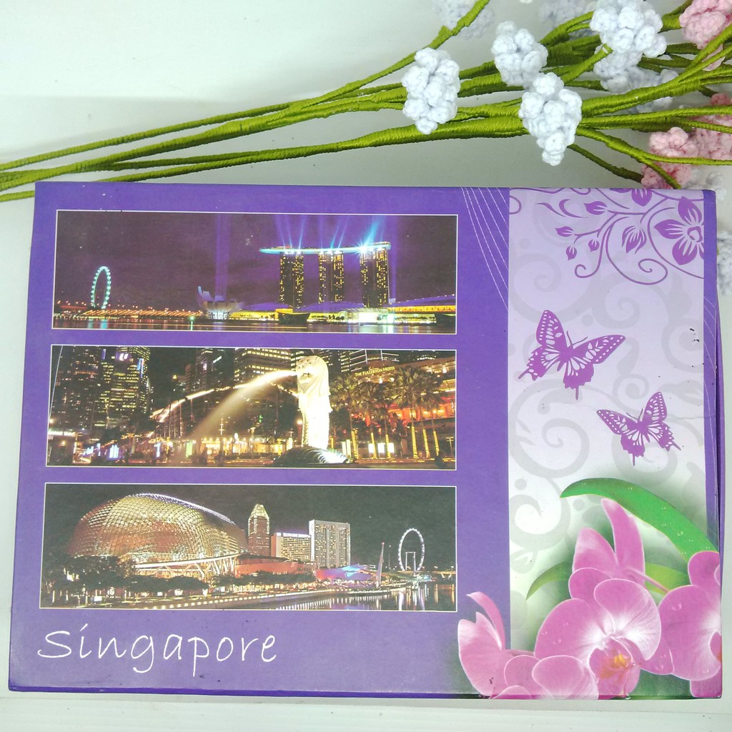 Souvenir singapura hiasan (isi 3)